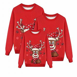 Дитячий Різдвяний Повсякденний Світшот synthetic.ua - Фото 1