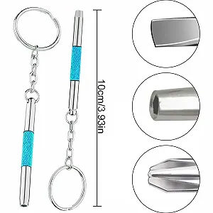 Викрутка набор KGDUYC 3 в 1 з нержавіючої сталі для ремонту окулярів, ювелірних виробів і годинників synthetic.ua - Фото 1