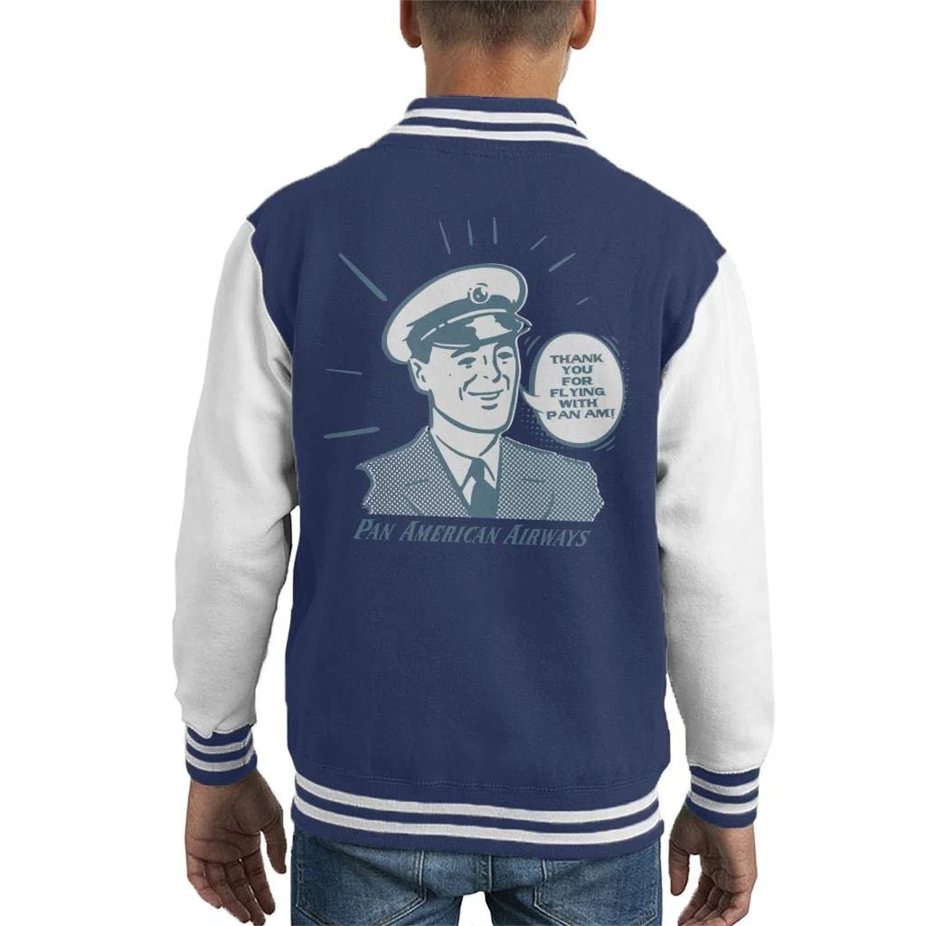 Детская куртка-бомбер All+Every Pan Am Thank You for Flying with Pan Am, фото №1 Детская куртка-бомбер All+Every Pan Am Thank You for Flying with Pan Am, фото №1