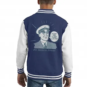 Дитяча куртка-бомбер All+Every Pan Am Thank You for Flying with Pan Am - Фото 1