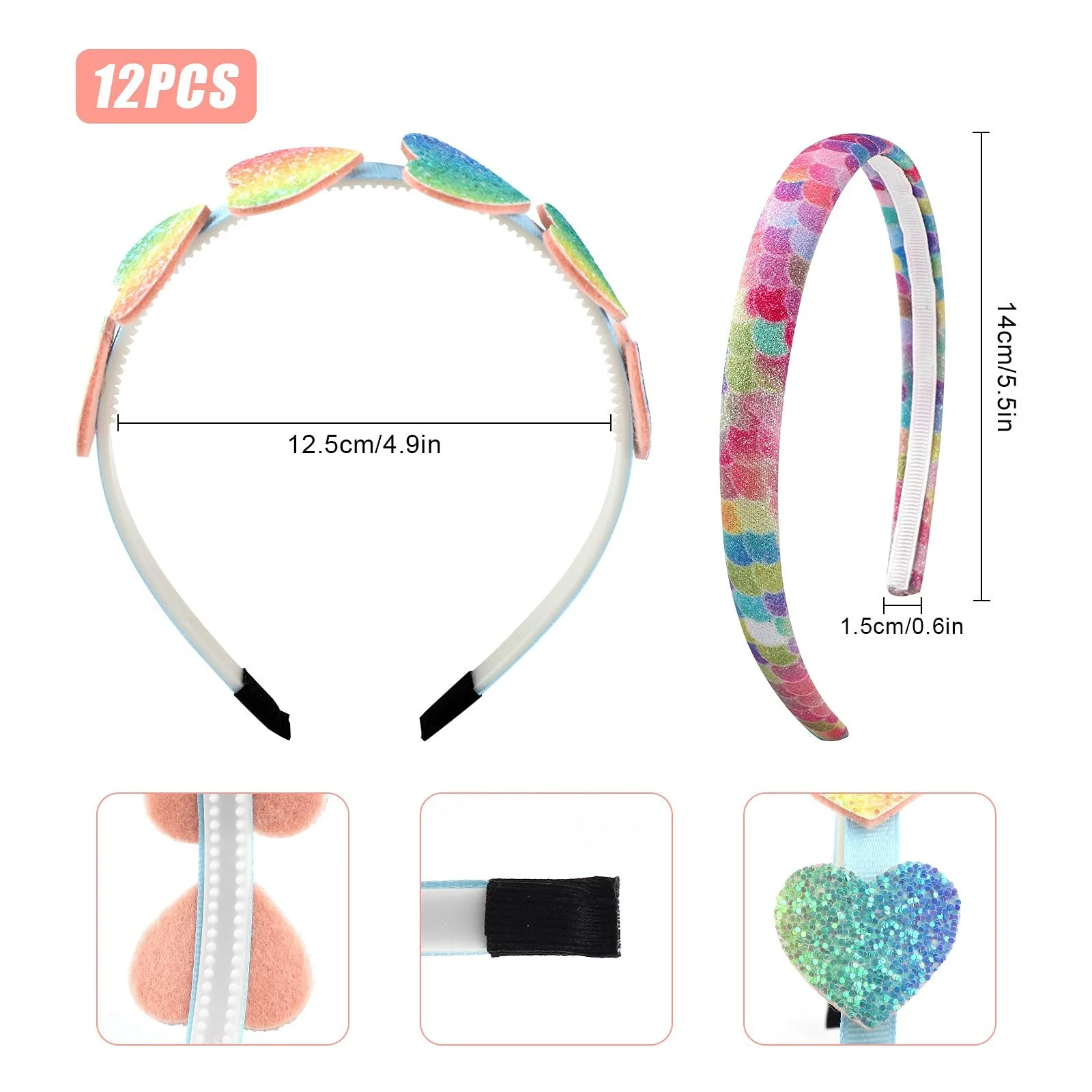 Набор обручей на голову, фото №2