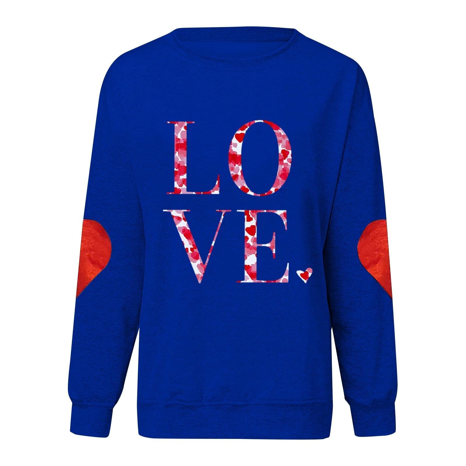 Женская толстовка с длинными рукавами большого размера ко Дню Святого Валентина, клетчатые сердца, осенняя рубашка большого размера, фото №2