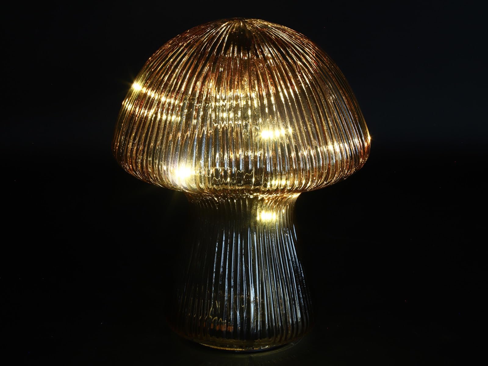 Настільна лампа Countryfield Champy L LED коричнева 20 см, фото №1