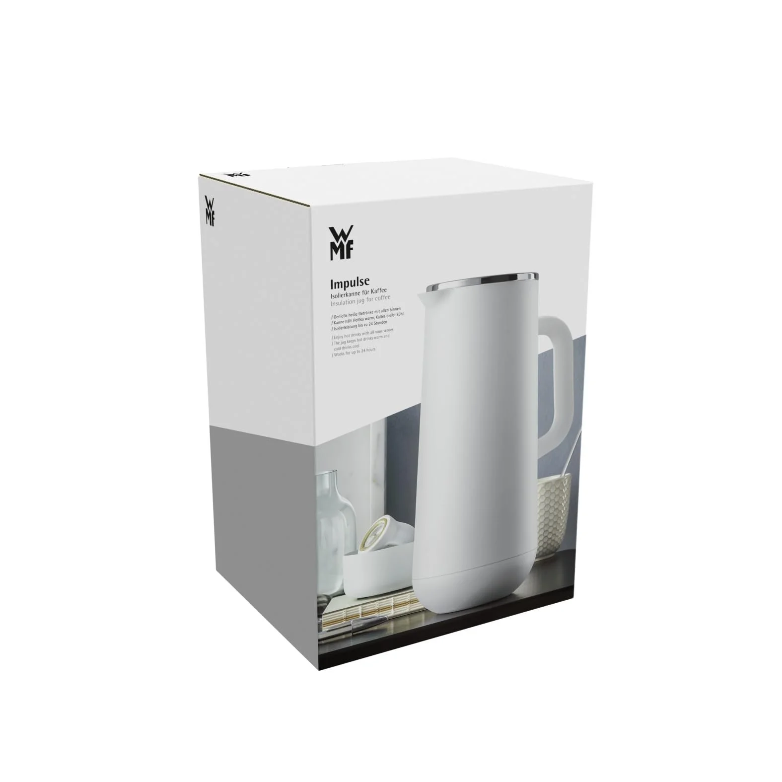 Термос-кавник WMF Impulse 1.0 л, для кави або чаю, гвинтова кришка, зберігає температуру протягом 24 год, фото №8