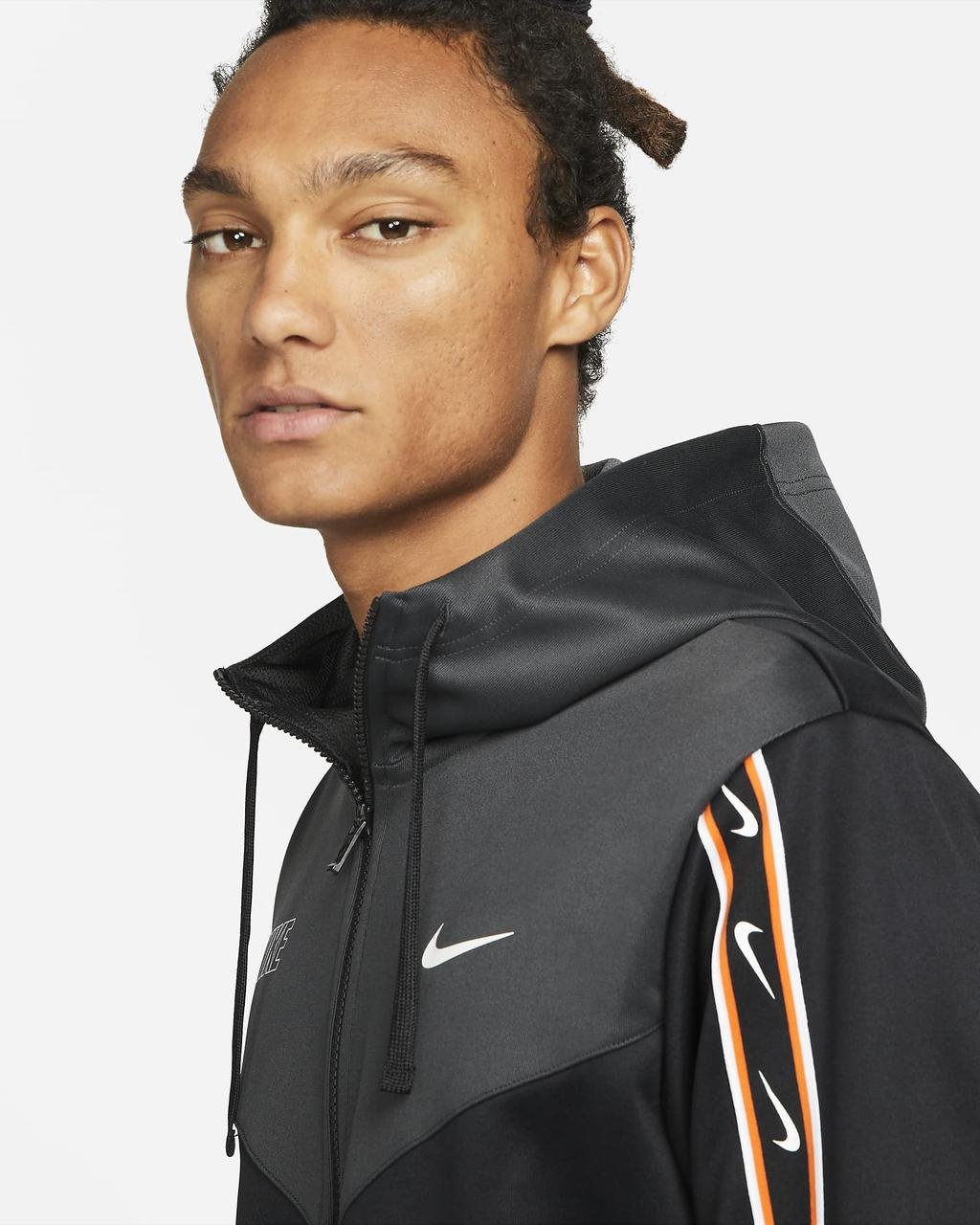 Кофта Nike NSW REPEAT SW PK FZ HOODY XL, фото №4