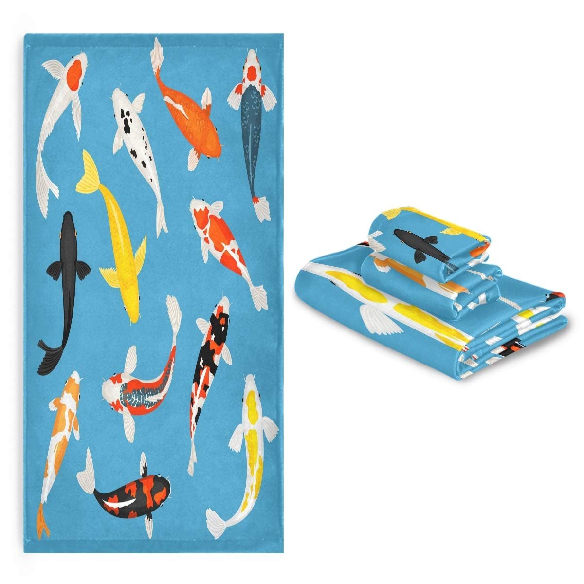 Набір рушників Blue Fish 3 шт. 100% бавовна, фото №7