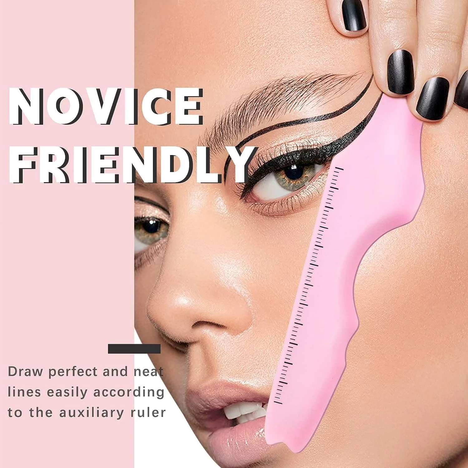 Трафарет для подводки RUNEAY Силиконовый, фото №6