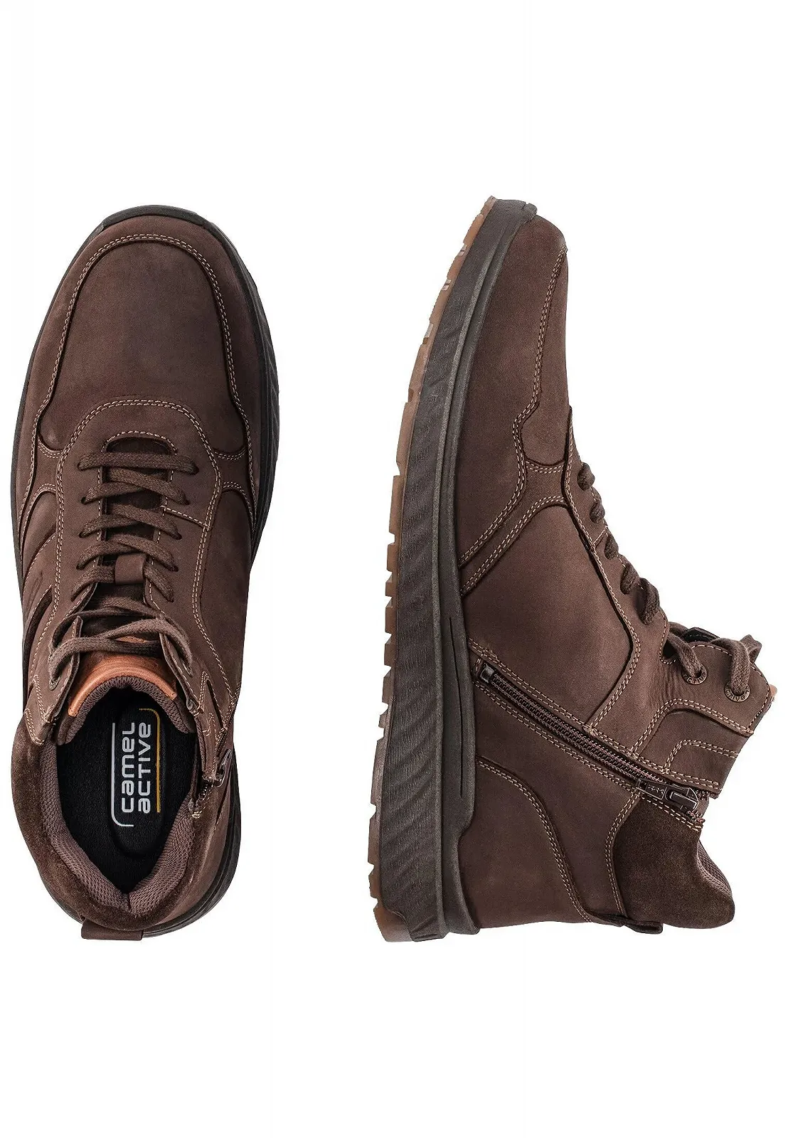 Кросівки camel active Wood Шкіряні, фото №2