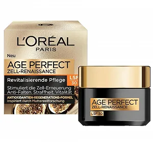 Денний крем L'Oréal Paris Age Perfect Cell Renaissance SPF 30 для сяйва шкіри 50 мл - Фото 1