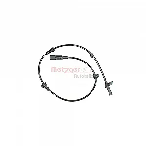 Датчик частоти обертання колеса METZGER 09001197 для MERCEDES-BENZ, передня вісь зліва - Фото 1