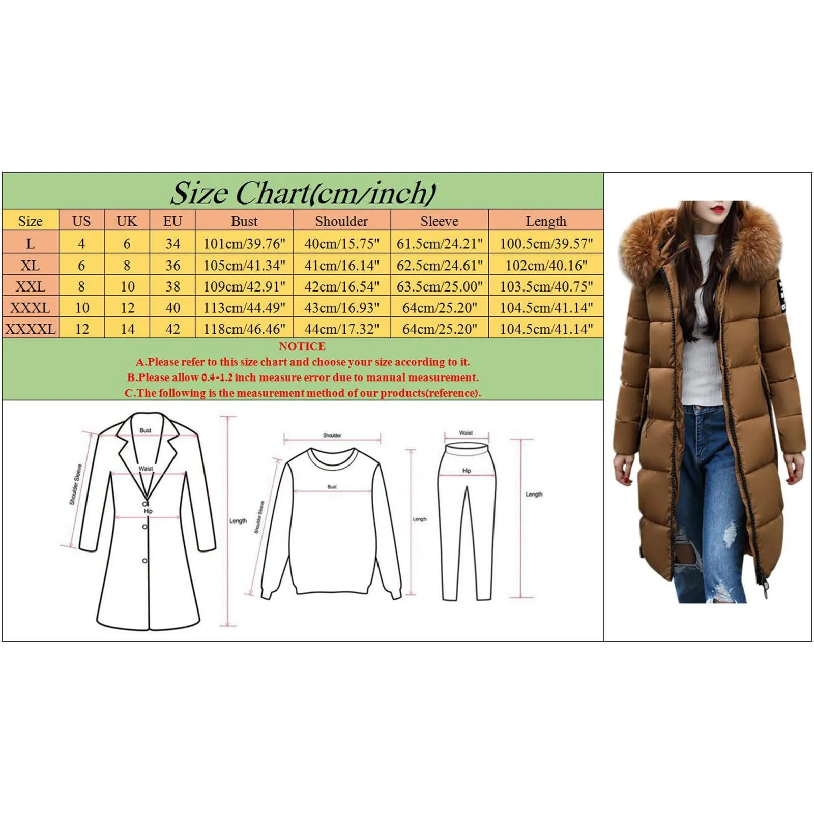 Женское зимнее шерстяное пальто SRZYMJ, фото №7 Женское зимнее шерстяное пальто SRZYMJ, фото №7