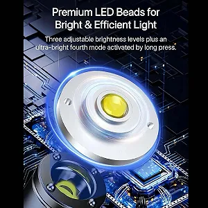 Міні Ліхтарик Taclite Mini Сріблястий synthetic.ua - Фото 1