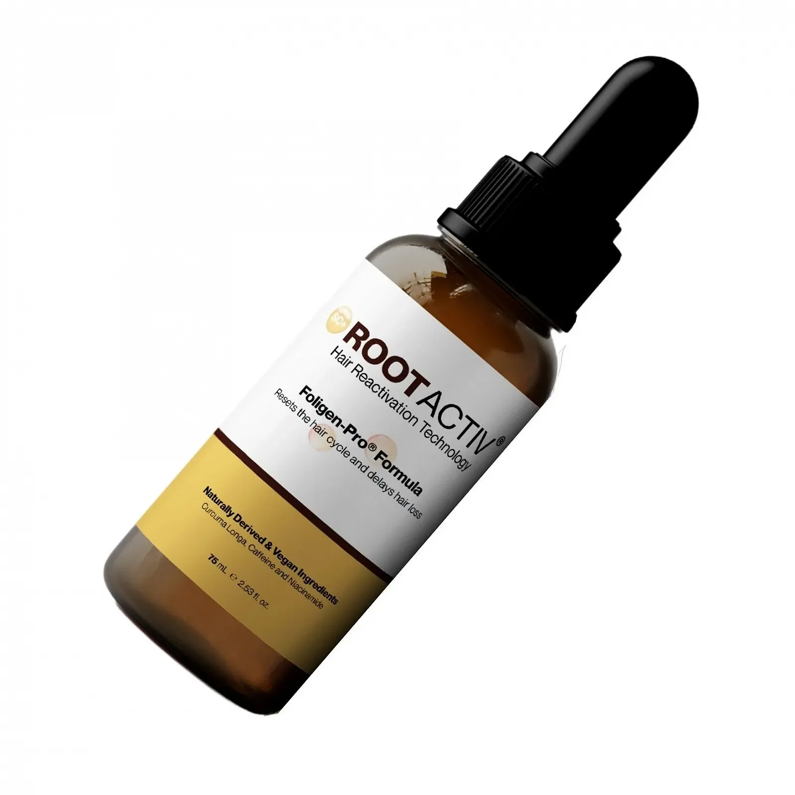 Сироватка для росту волосся зі стовбуровими клітинами SC+ ROOTACTIV для жінок та чоловіків, 75 мл, фото №2