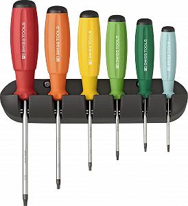 Купить Набор отверток PB Swiss Tools PB 8440 RB Torx 6 штук Multi ColorCode - Фото 1 Набор отверток PB Swiss Tools PB 8440 RB Torx 6 штук Multi ColorCode - Фото 1