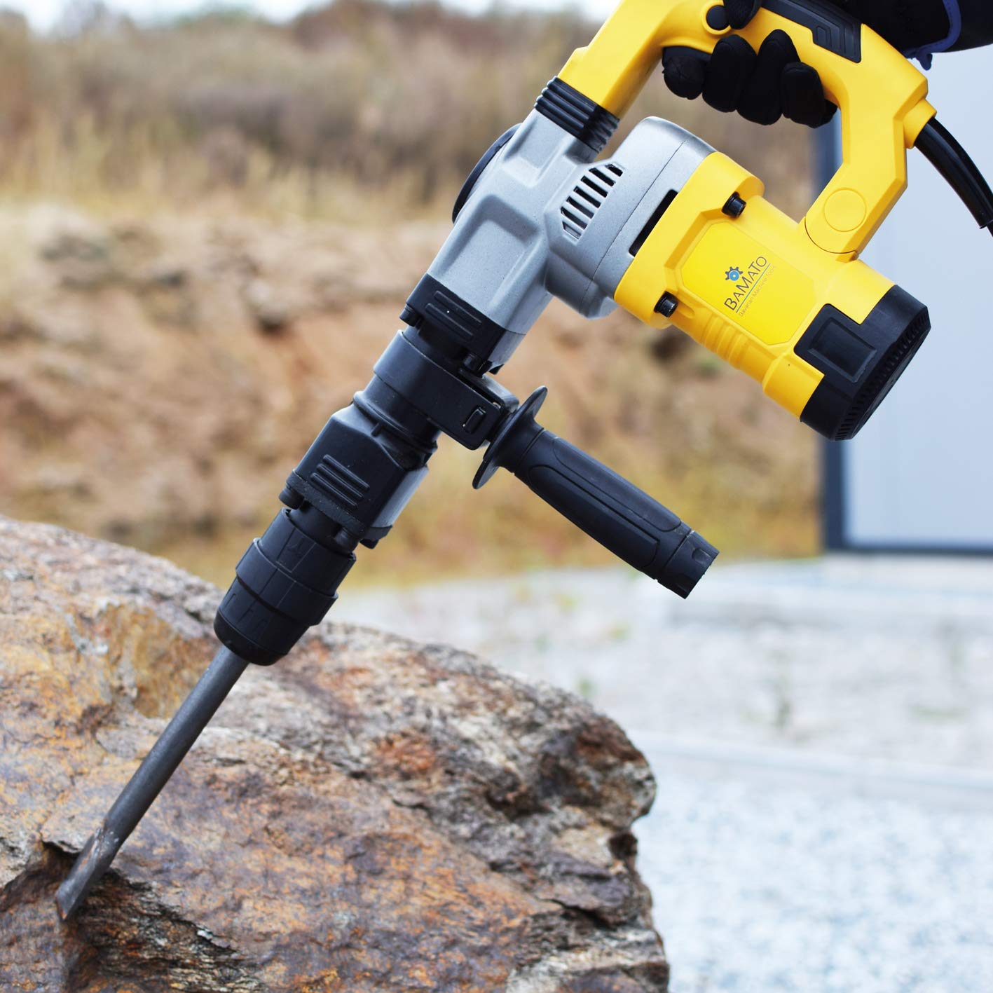 Перфоратор BAMATO STH-155 з 7 аксесуарами Віброізольована ручка, фото №5 Перфоратор BAMATO STH-155 з 7 аксесуарами Віброізольована ручка, фото №5