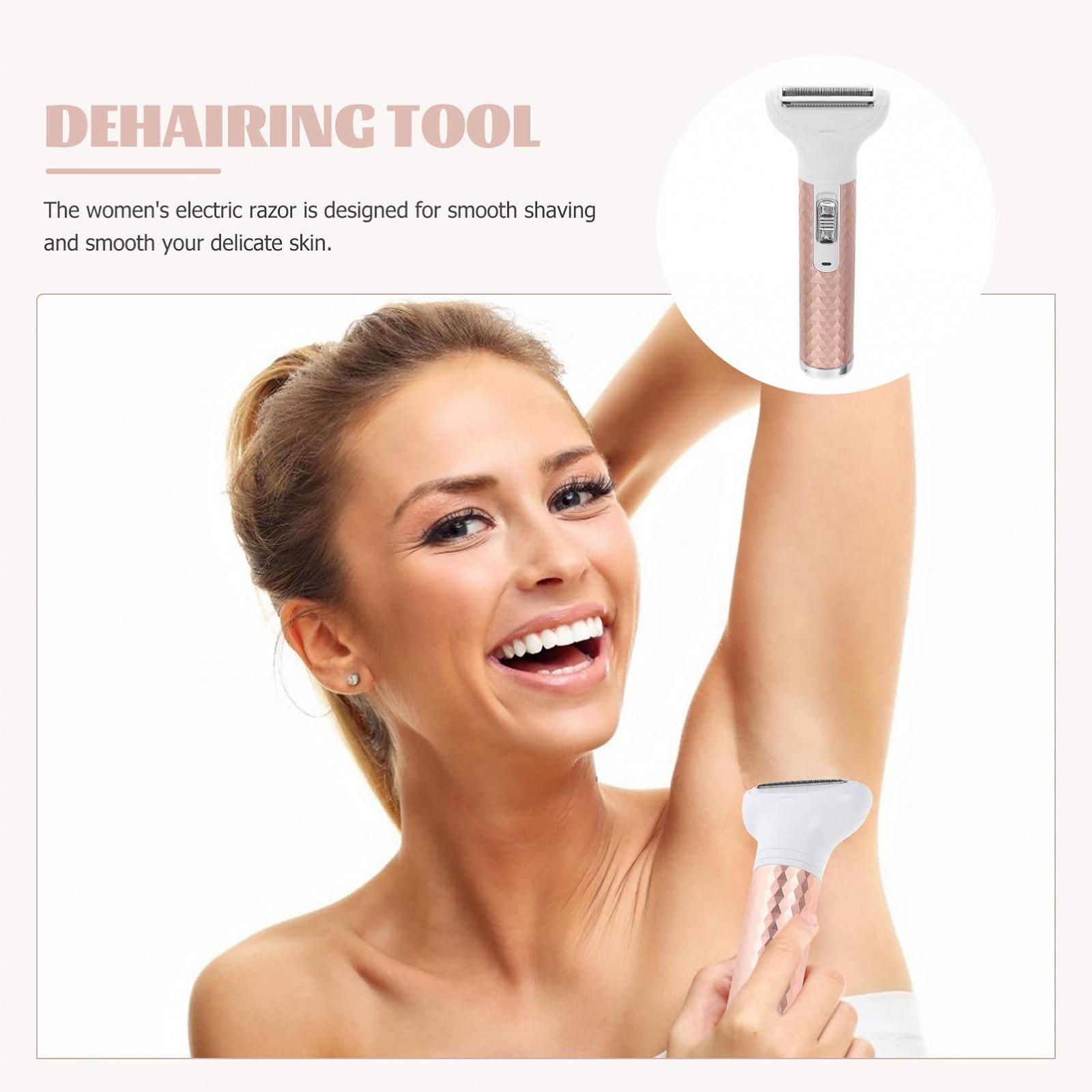 Набор MAGICLULU 2 Sets Женский Бритва Face Shaver Charger Hair Removal Device Face Trimmer Multifunctional Tool Electric Shaver, фото №3