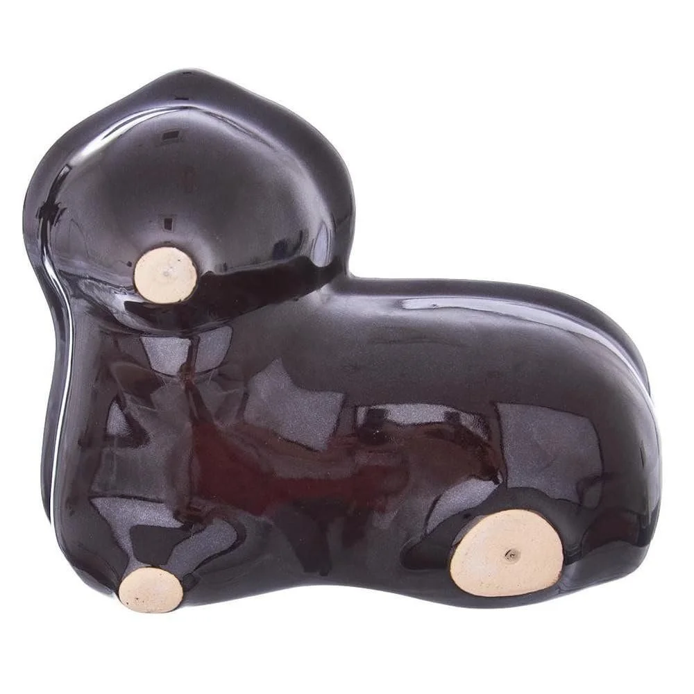 Форма для запекания orion group Пасхальный агнец керамическая 18 x 14 x 7 см коричневая, фото №3