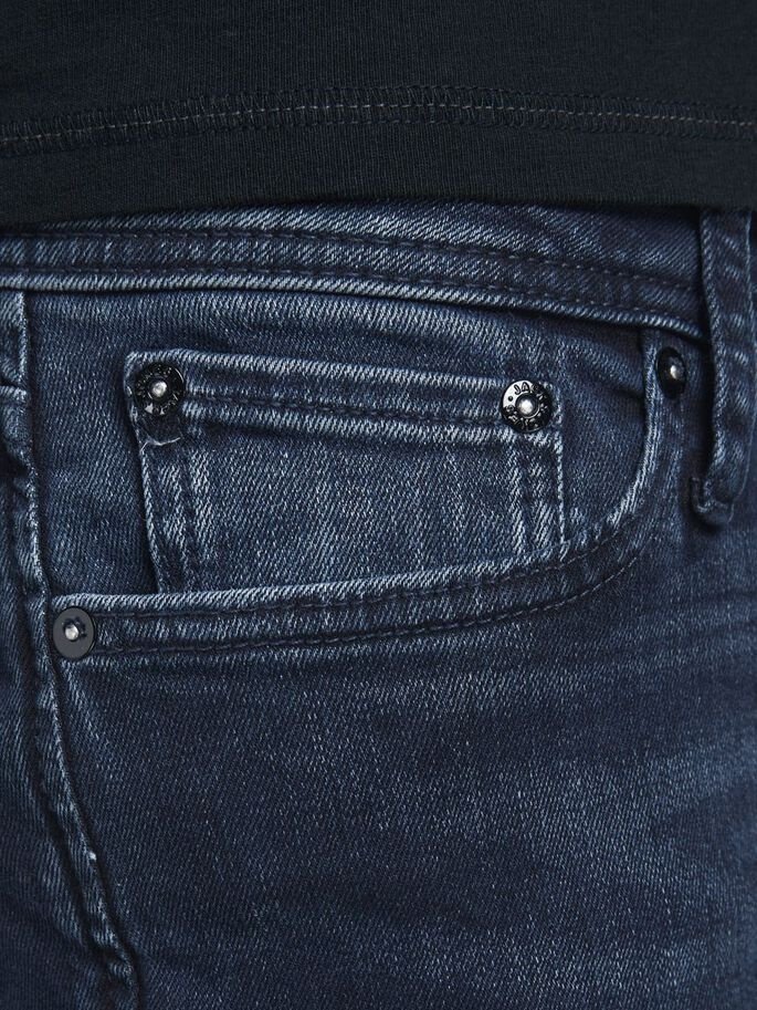 Джинси JJILIAM JJORIGINAL AGI 004 NOOS 12166852-Blue Denim Jack&Jones Темно-синій  M, фото №4