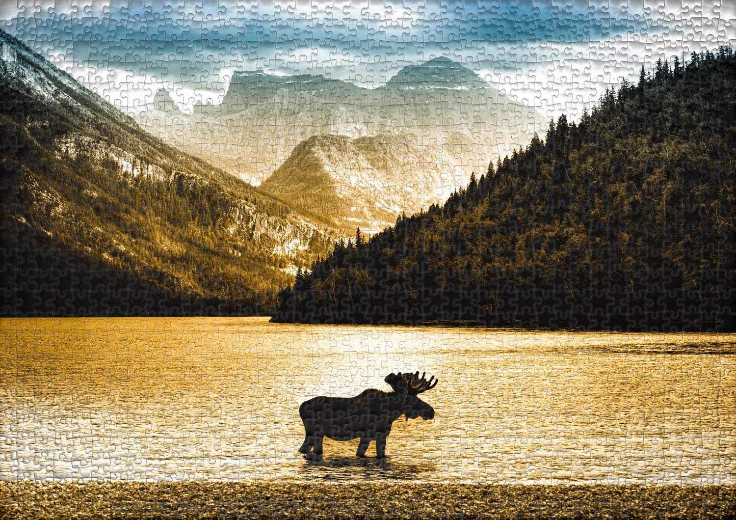 Пазл Ulmer Puzzleschmiede Classic Sunbathing at Midnight 1000 элементов, фото №2