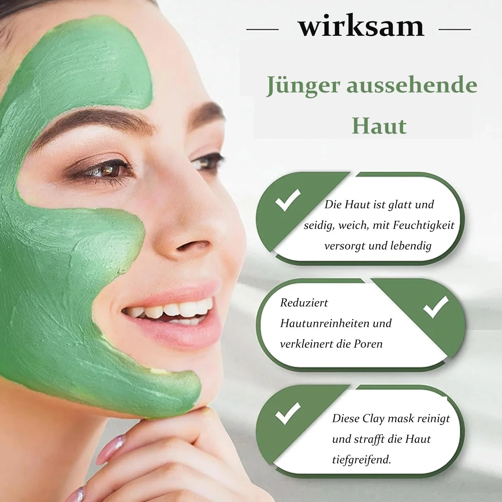 Маска Глиняна Soleneva Набір 3 шт. Зелений чай, Куркума, Грязь, фото №2 Маска Глиняна Soleneva Набір 3 шт. Зелений чай, Куркума, Грязь, фото №2