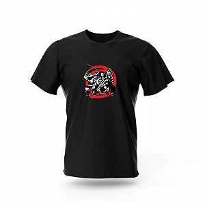 Футболка Героїв Клінк Розрізаючий демонів Demon Slayer Чорна M 16501 Fruit of the loom - Фото 1