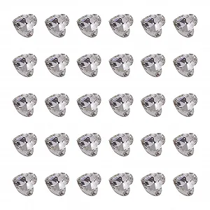 Стразы для ногтей 3D Блестящие Стразы для ногтей Искусственный Хрусталь Капля воды Сердце Любви Украшения для ногтей для женщин E synthetic.ua - Фото 1