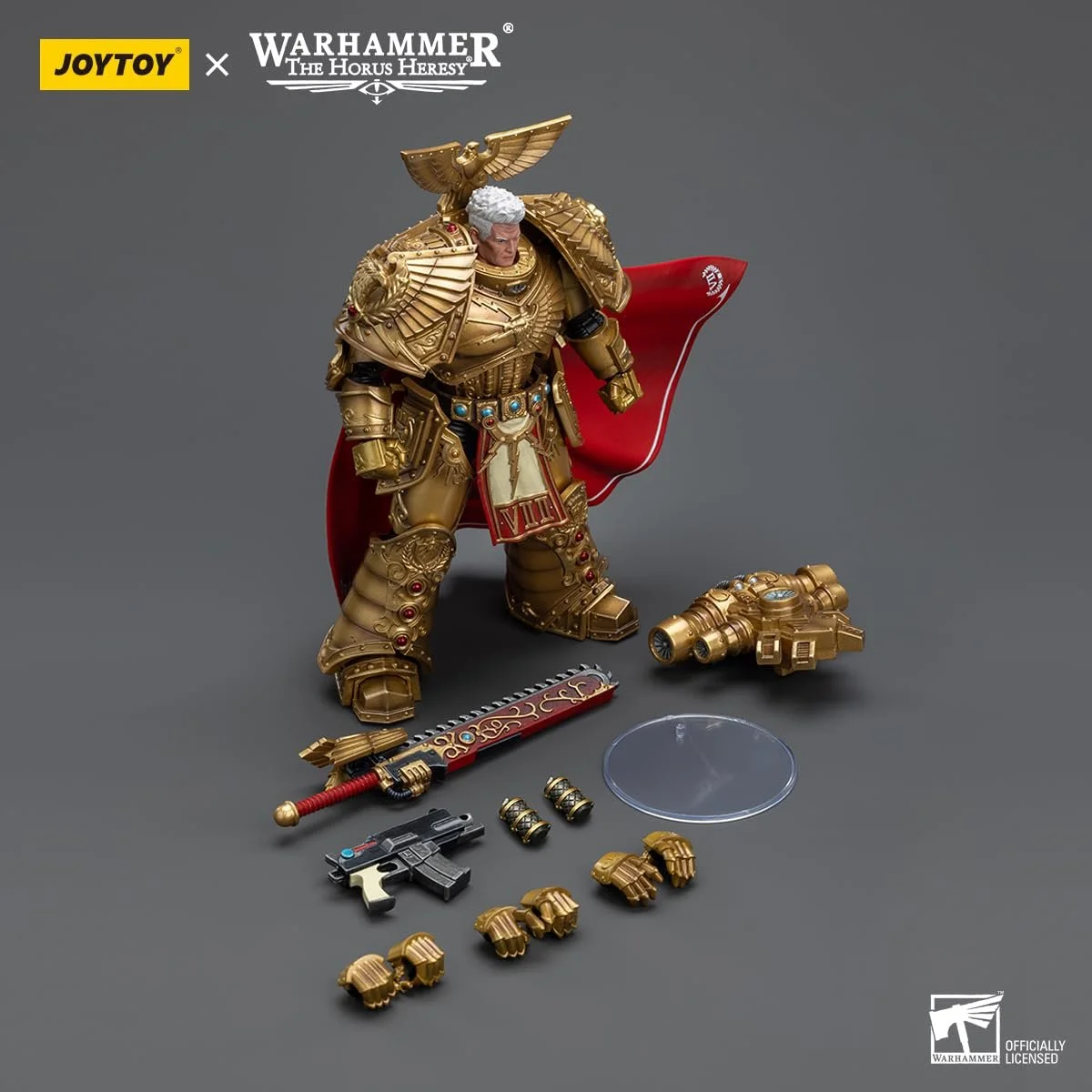Фігурка LEBOO Joytoy Warhammer Imperial Fists Rogal Dorn Primarch of The Vllth Legion, 18 см, фото №7