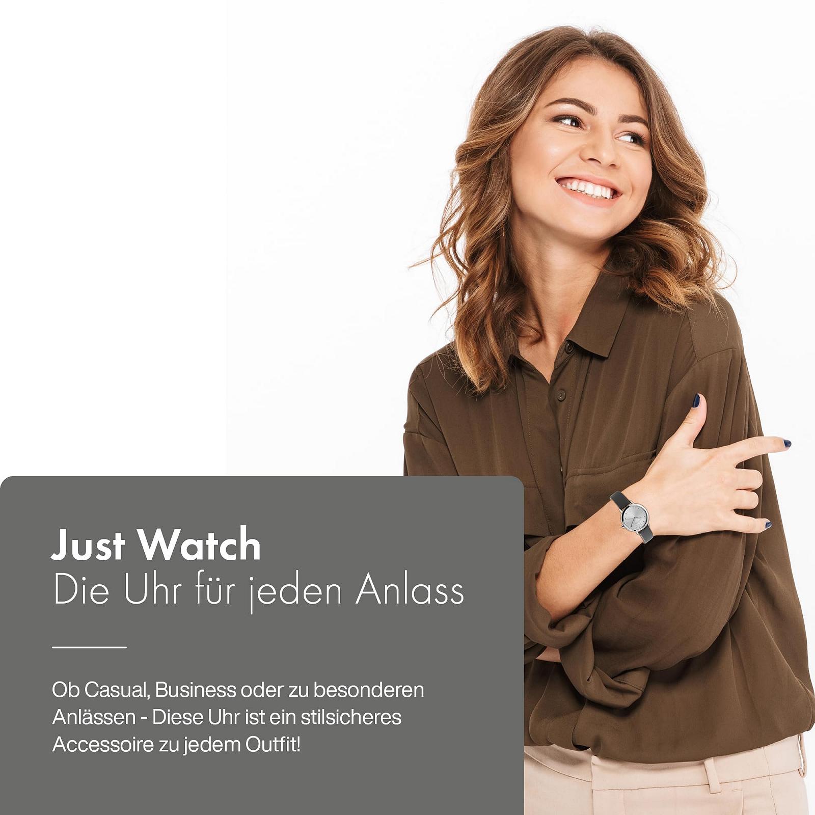 Женские часы Just Watch Louna JW10079 Кожа Классические Аналоговые Кварцевые, фото №5 Женские часы Just Watch Louna JW10079 Кожа Классические Аналоговые Кварцевые, фото №5