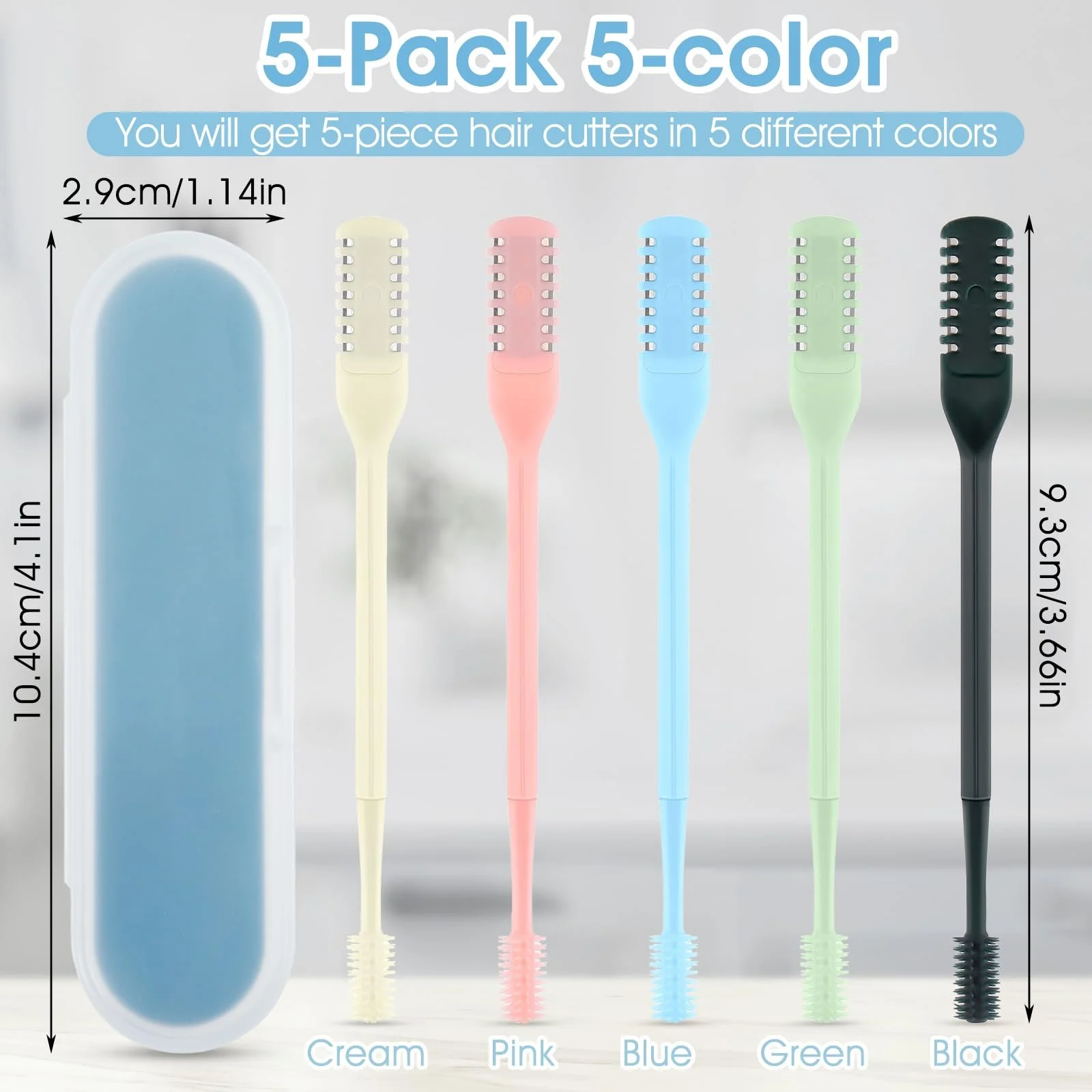 Тример Tyqour 2-в-1 для волосся у носі з двостороннім лезом, фото №4