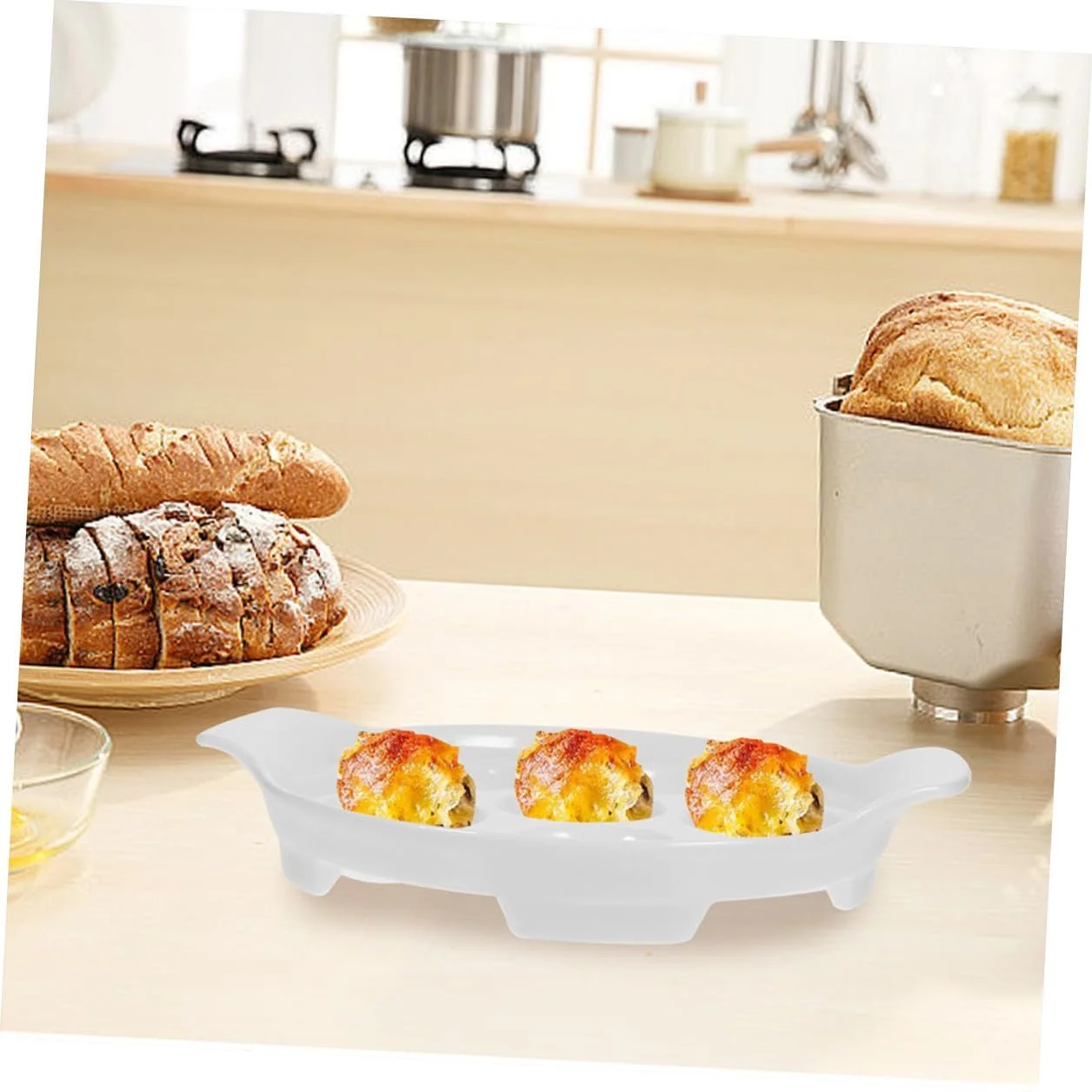 Форма для запекания улиток Gadpiparty Керамическая с отверстиями и ручками 2 штуки, фото №3 Форма для запекания улиток Gadpiparty Керамическая с отверстиями и ручками 2 штуки, фото №3