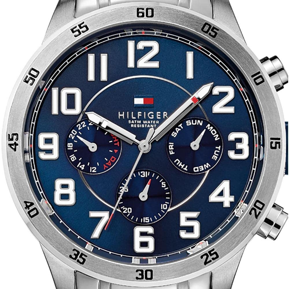 Чоловічий годинник Tommy Hilfiger Кварцовий Багатофункціональний 1791053 Синій, фото №3