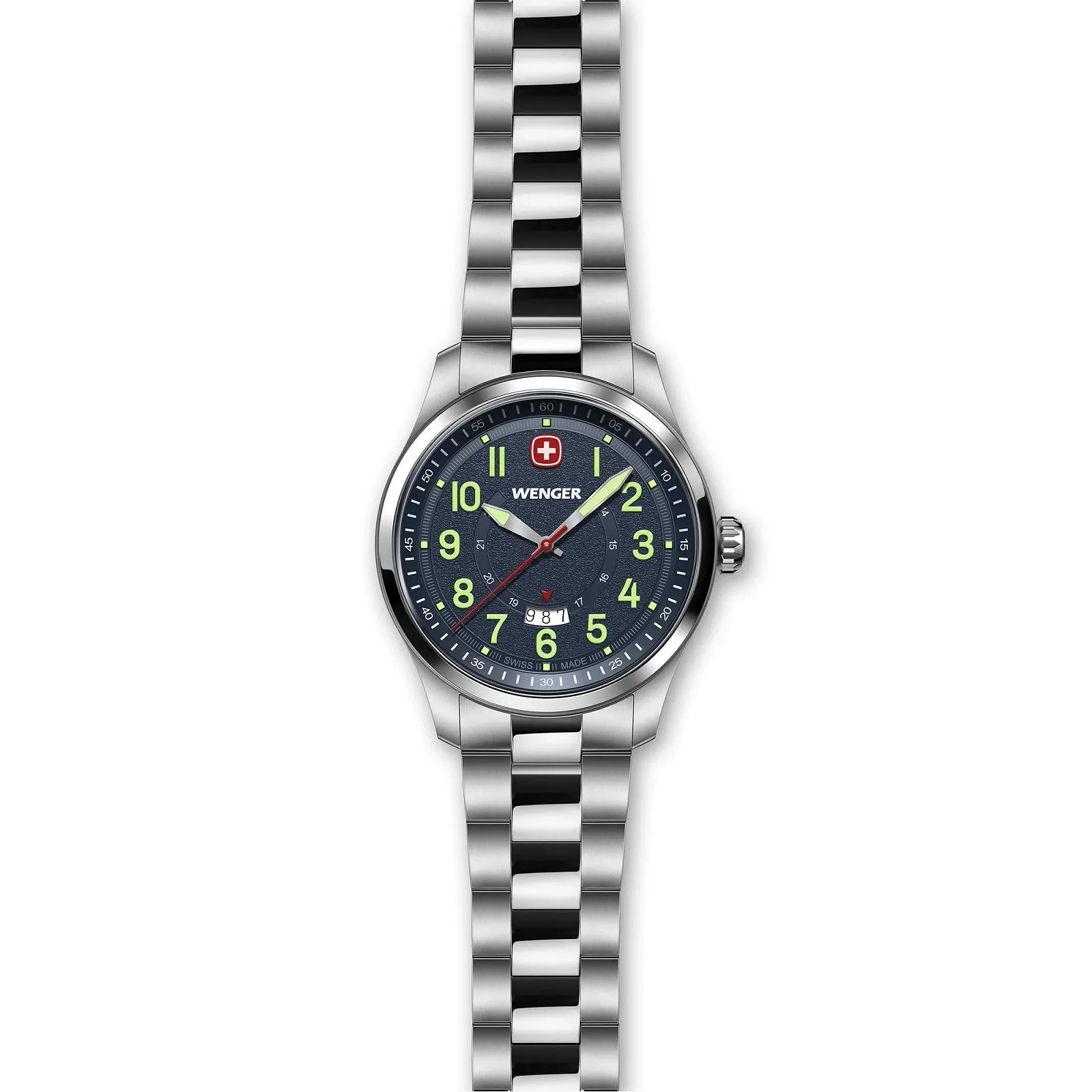 Мужские наручные часы WENGER Terragraph Аналоговый Кварц, 00d8 43 мм, Swiss Made, водонепроницаемые до 100 м, фото №2 Мужские наручные часы WENGER Terragraph Аналоговый Кварц, 00d8 43 мм, Swiss Made, водонепроницаемые до 100 м, фото №2