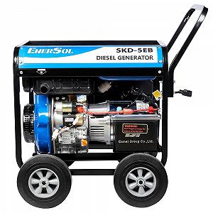 Купити Kit Energy Генератор дизельний EnerSol 230В макс 5.0 кВт електростарт однофазний - Фото 1 Kit Energy Генератор дизельний EnerSol 230В макс 5.0 кВт електростарт однофазний - Фото 1