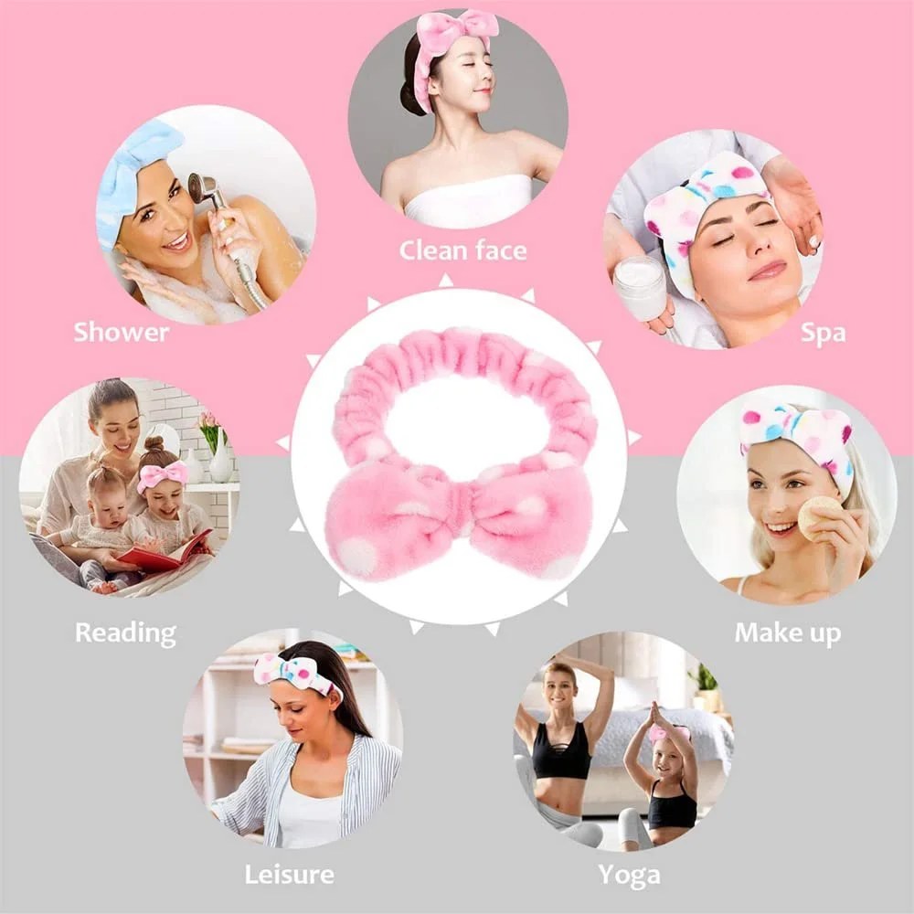 Набір пов'язок для волосся з бантом, фото №5