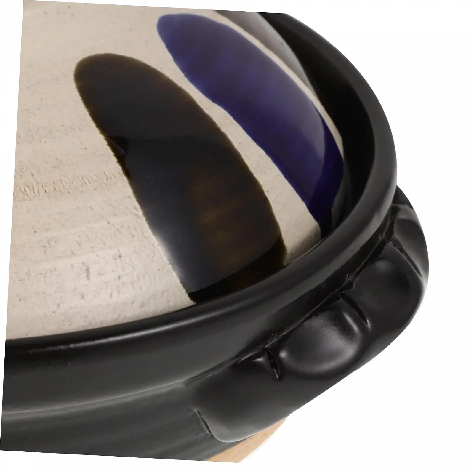 Кастрюля Gatuida керамическая с крышкой и двумя ручками, винтажная, фото №3 Кастрюля Gatuida керамическая с крышкой и двумя ручками, винтажная, фото №3