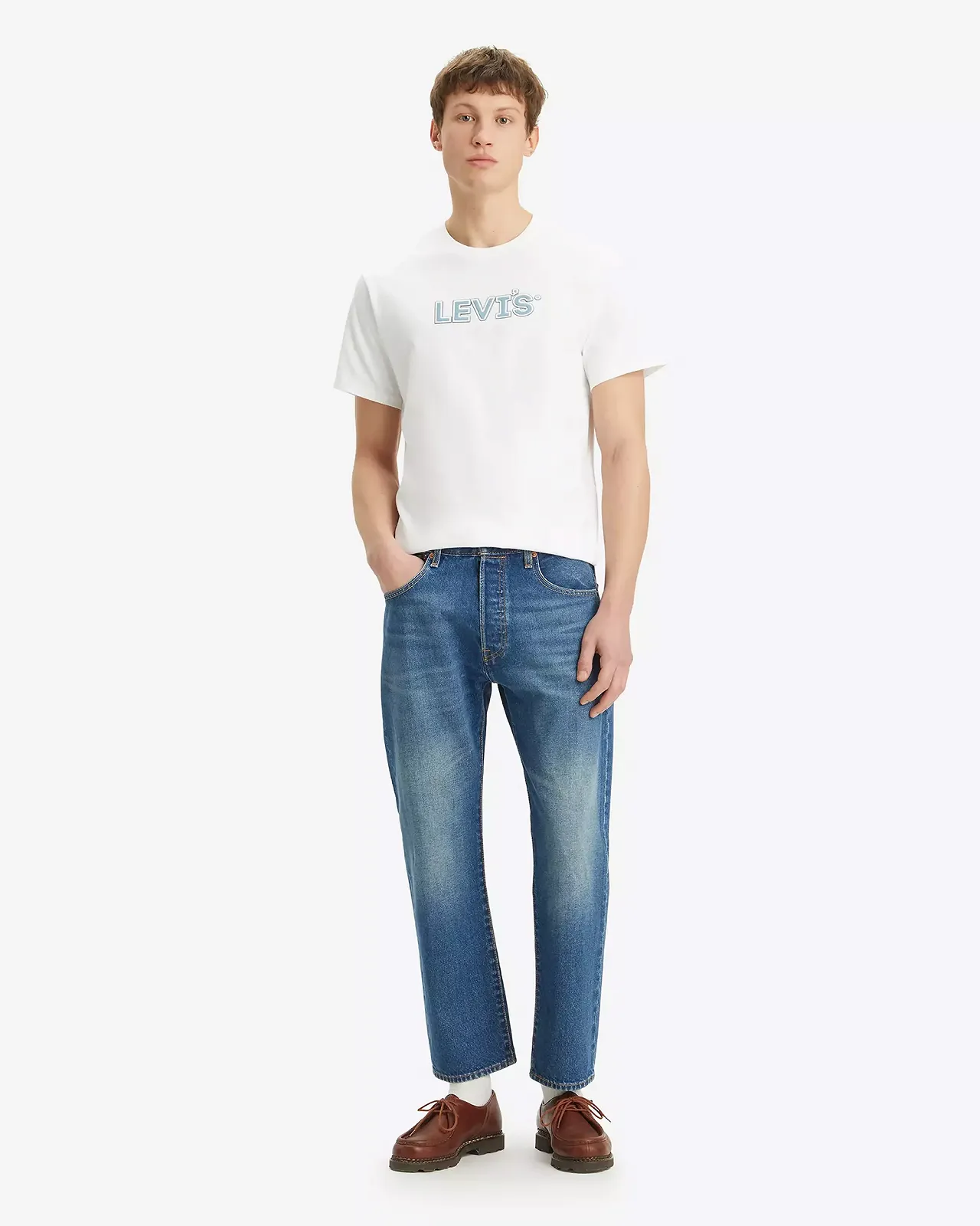 Мужские джинсы Levis - 501 '93 Crop Never Feeling Time - Mens - 36, фото №1