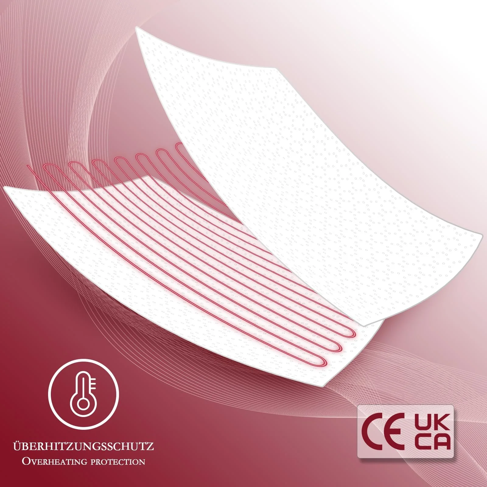 Электрическая простынь REDKEY 160 x 130 см, фото №3 Электрическая простынь REDKEY 160 x 130 см, фото №3