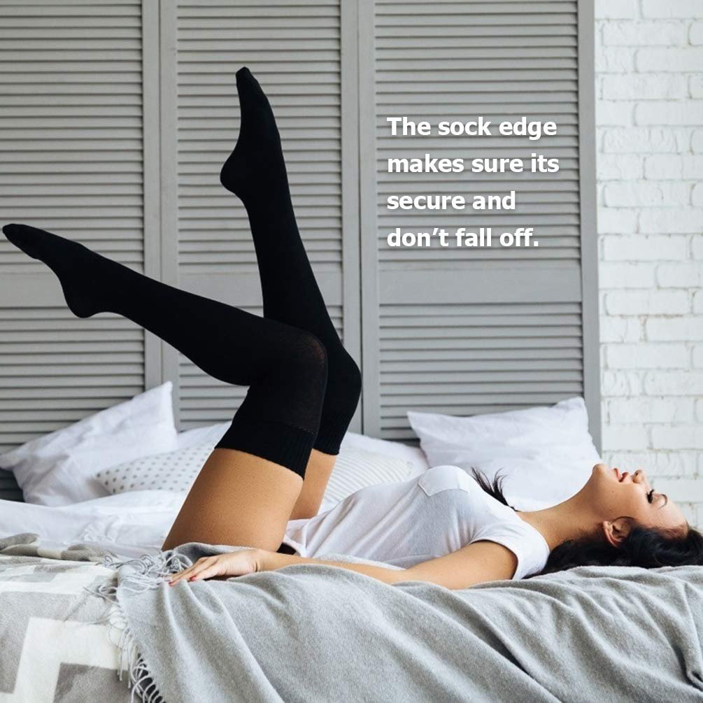 Носки DRESHOW женские экстра длинные выше колена, 2 пары, фото №5