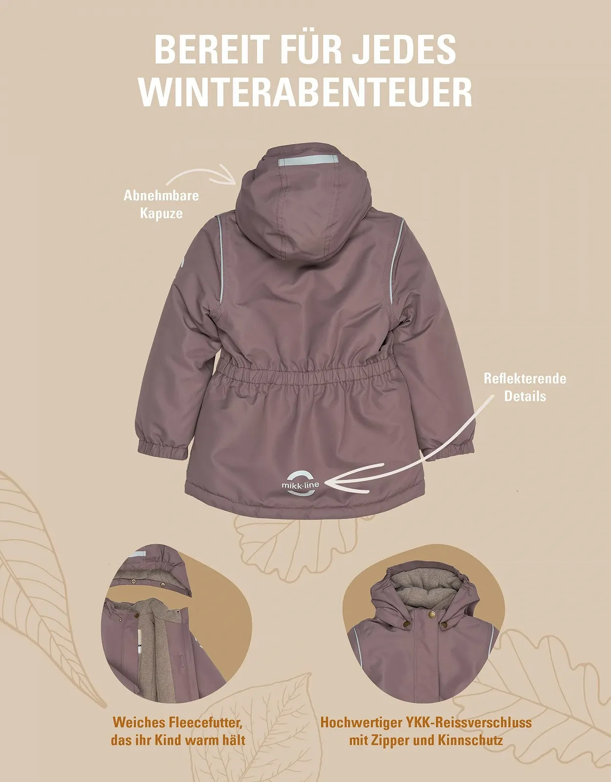 Зимова куртка Mikk-line для дітей (80/152), фото №6