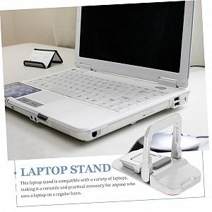 Підставка для ноутбука Homoyoyo, складана, ергономічна, стабільна з прихованими ніжками для клавіатури, сумісна з різними ноутбуками, 2 шт synthetic.ua - Фото 1