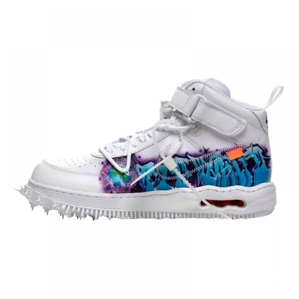 Кросівки NIKE AIR FORCE 1 MID SP OFF-WHITE 40.5, фото №1
