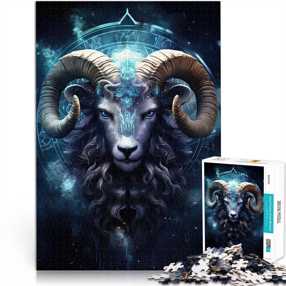 Пазл Знак Зодиака Овен 1000 элементов 52 x 38 см, фото №1