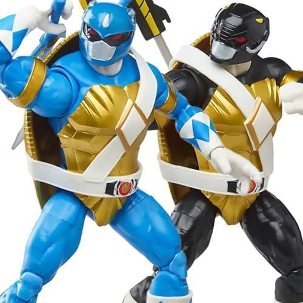 Фигурка THG Rangers X Teenage Mutant Ninja Turtles Lightning Collection Донателло и Леонардо Синий, RD-RS270126, фото №6