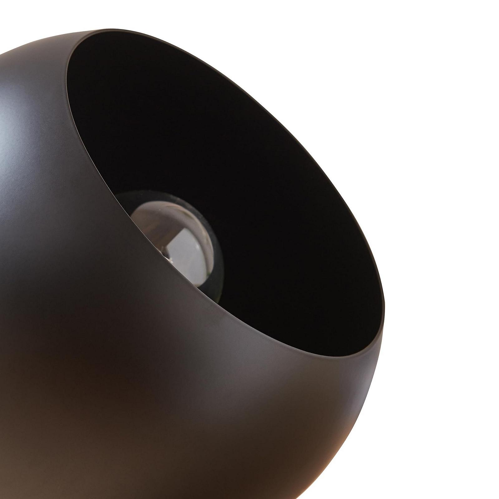 Настільна лампа lux.pro Lukkodso 1 x E27 Ø20 x 20 см металева Чорна, фото №6