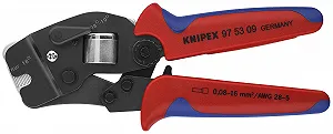 Набор инструментов KNIPEX: саморегулирующийся кримпер и автоматический стриппер PreciStrip16 synthetic.ua - Фото 1