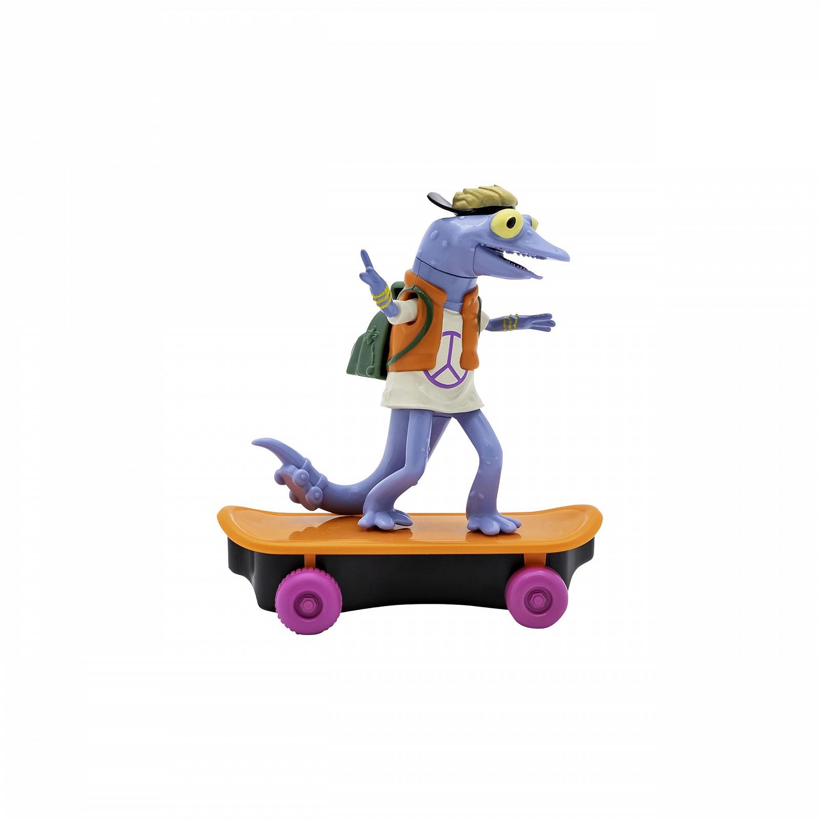Фигурка на скейте TMNT Sewer Shredders Mondo Gecko, 13 см, фото №1