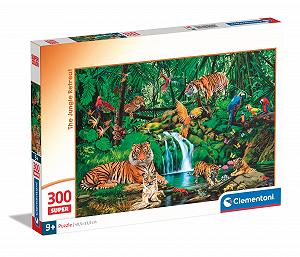 Пазл Clementoni Supercolor The Jungle Retreat 21721 300 деталей 48.5 x 33.5 см - Фото 1
