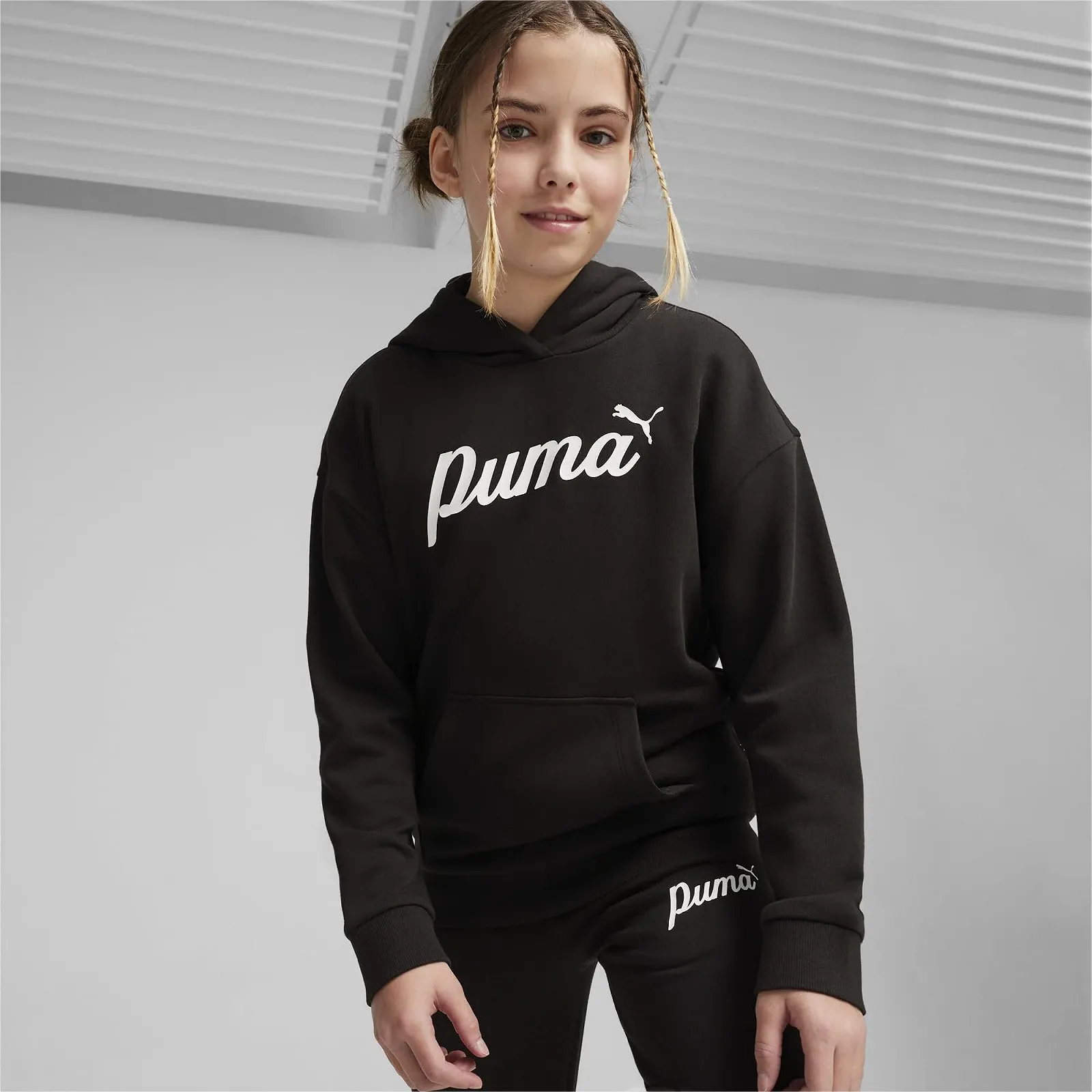 Толстовка PUMA ESS+ Blossom Hoodie G Sweat, фото №3