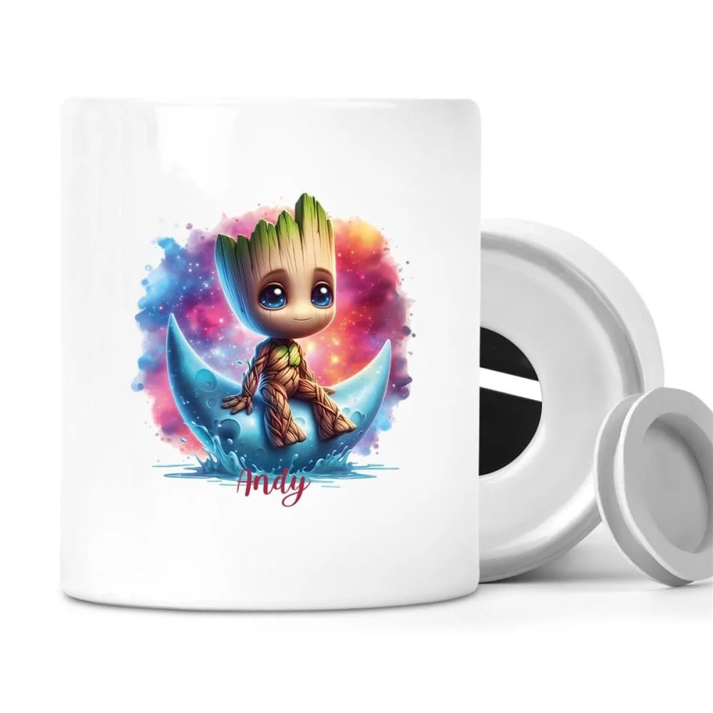 Скарбничка Groot #7 персоналізована з ім'ям Marvel, фото №1