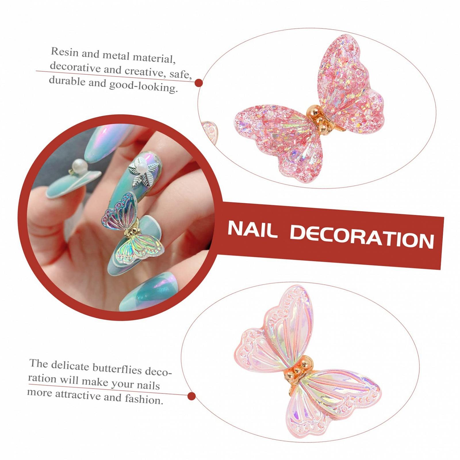 Прикраси для нігтів Метелики Beavorty, фото №9